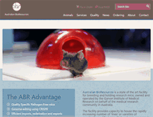 Tablet Screenshot of abr.org.au